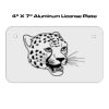 4 X 7 Aluminum License Plate  Thumbnail