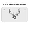 4 X 7 Aluminum License Plate  Thumbnail