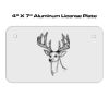 4 X 7 Aluminum License Plate  Thumbnail