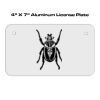 4 X 7 Aluminum License Plate  Thumbnail