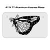 4 X 7 Aluminum License Plate  Thumbnail