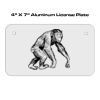 4 X 7 Aluminum License Plate  Thumbnail