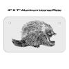 4 X 7 Aluminum License Plate  Thumbnail