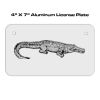 4 X 7 Aluminum License Plate  Thumbnail