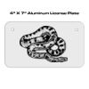 4 X 7 Aluminum License Plate  Thumbnail