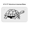 4 X 7 Aluminum License Plate  Thumbnail