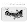 4 X 7 Aluminum License Plate  Thumbnail