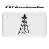 4 X 7 Aluminum License Plate  Thumbnail