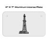 4 X 7 Aluminum License Plate  Thumbnail