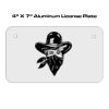 4 X 7 Aluminum License Plate  Thumbnail