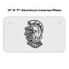 4 X 7 Aluminum License Plate  Thumbnail