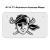 4 X 7 Aluminum License Plate  Thumbnail