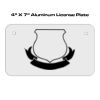 4 X 7 Aluminum License Plate  Thumbnail