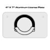 4 X 7 Aluminum License Plate  Thumbnail