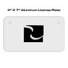 4 X 7 Aluminum License Plate  Thumbnail