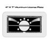 4 X 7 Aluminum License Plate  Thumbnail
