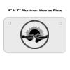 4 X 7 Aluminum License Plate  Thumbnail