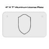 4 X 7 Aluminum License Plate  Thumbnail