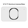4 X 7 Aluminum License Plate  Thumbnail
