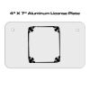 4 X 7 Aluminum License Plate  Thumbnail