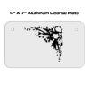 4 X 7 Aluminum License Plate  Thumbnail