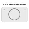 4 X 7 Aluminum License Plate  Thumbnail
