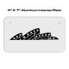 4 X 7 Aluminum License Plate  Thumbnail