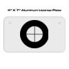 4 X 7 Aluminum License Plate  Thumbnail