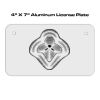 4 X 7 Aluminum License Plate  Thumbnail