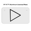 4 X 7 Aluminum License Plate  Thumbnail