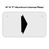 4 X 7 Aluminum License Plate  Thumbnail