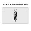 4 X 7 Aluminum License Plate  Thumbnail