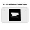 4 X 7 Aluminum License Plate  Thumbnail