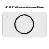 4 X 7 Aluminum License Plate  Thumbnail