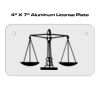 4 X 7 Aluminum License Plate  Thumbnail