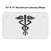 4 X 7 Aluminum License Plate  Thumbnail