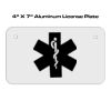 4 X 7 Aluminum License Plate  Thumbnail