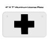 4 X 7 Aluminum License Plate  Thumbnail