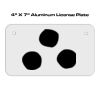 4 X 7 Aluminum License Plate  Thumbnail