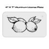 4 X 7 Aluminum License Plate  Thumbnail