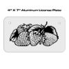 4 X 7 Aluminum License Plate  Thumbnail
