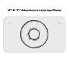 4 X 7 Aluminum License Plate  Thumbnail