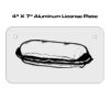 4 X 7 Aluminum License Plate  Thumbnail