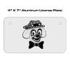 4 X 7 Aluminum License Plate  Thumbnail