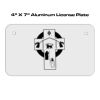 4 X 7 Aluminum License Plate  Thumbnail