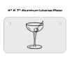 4 X 7 Aluminum License Plate  Thumbnail