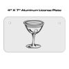 4 X 7 Aluminum License Plate  Thumbnail