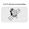 4 X 7 Aluminum License Plate  Thumbnail