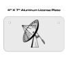4 X 7 Aluminum License Plate  Thumbnail