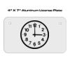 4 X 7 Aluminum License Plate  Thumbnail